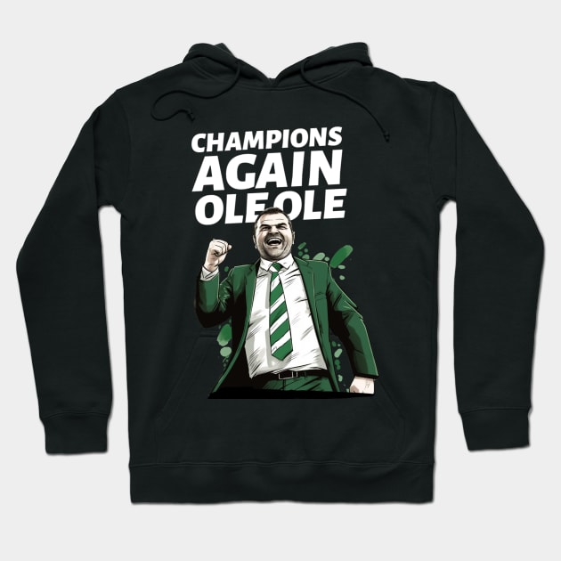 Champions Again! Ole Ole Hoodie by apsi